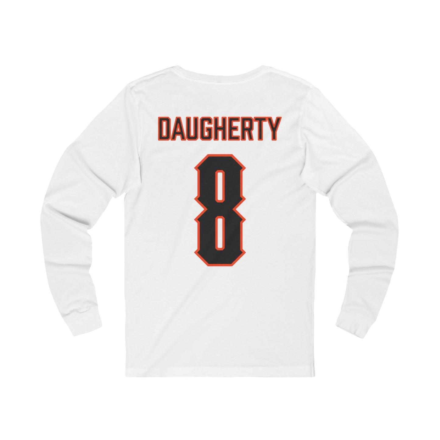 Ian Daugherty #8 Cursive Cowboys Long Sleeve