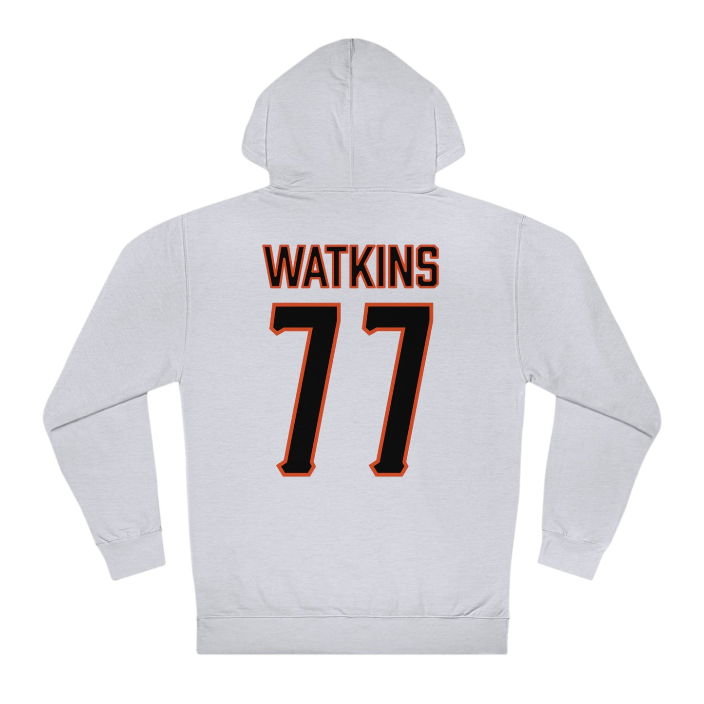 Hunter Watkins #77 Cursive Cowboys Hoodie