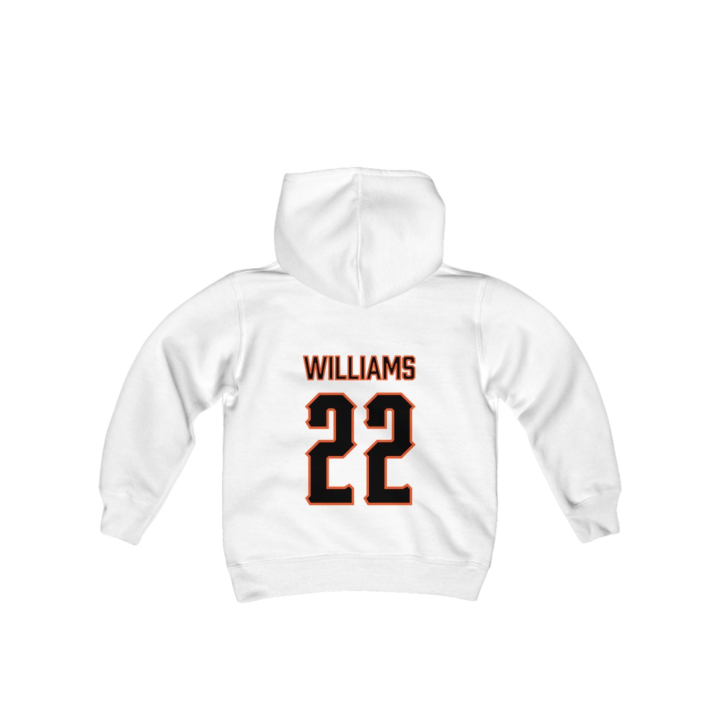 Youth C.J. Williams #22 Cursive Cowboys Hoodie