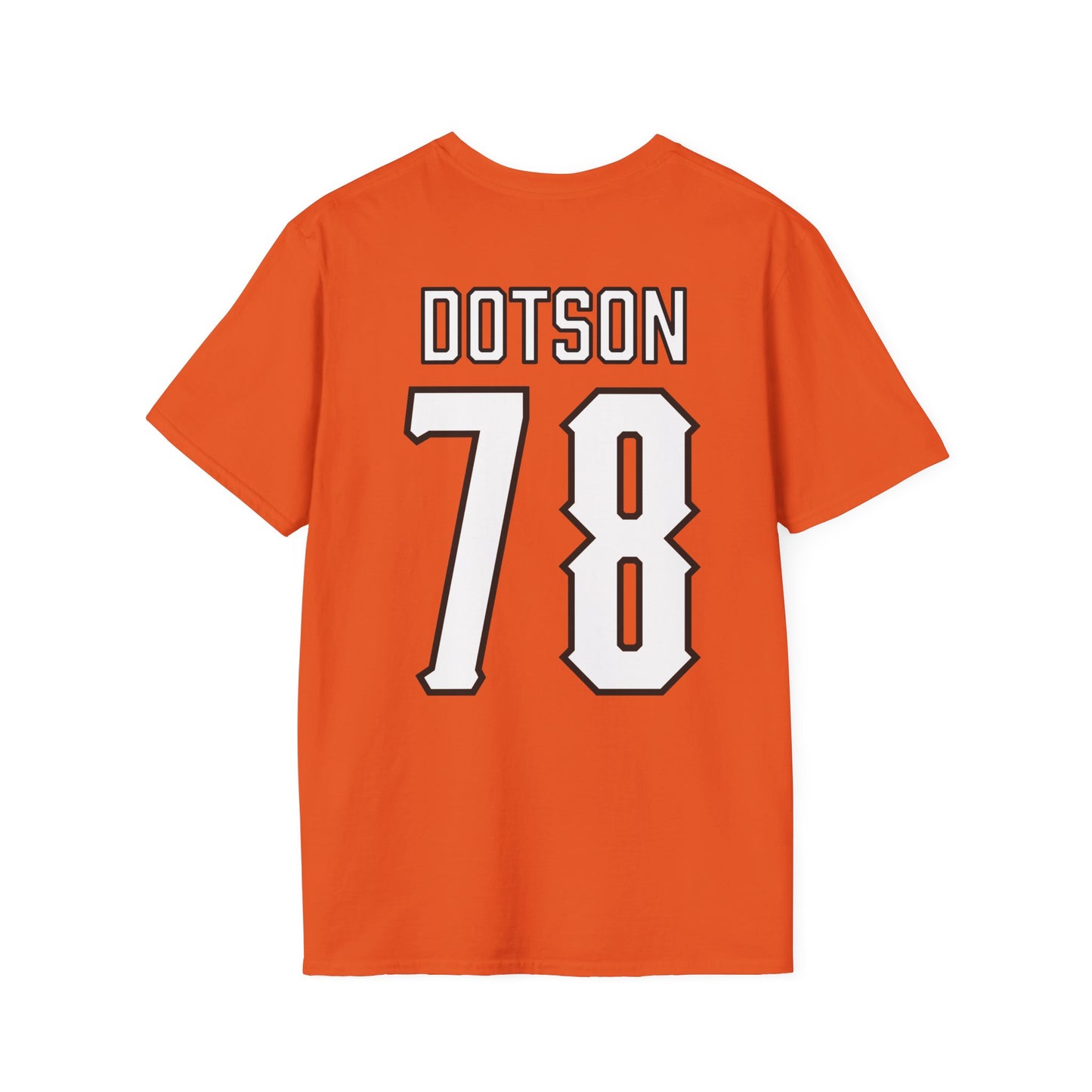 Davis Dotson #78 Orange Pokes T-Shirt