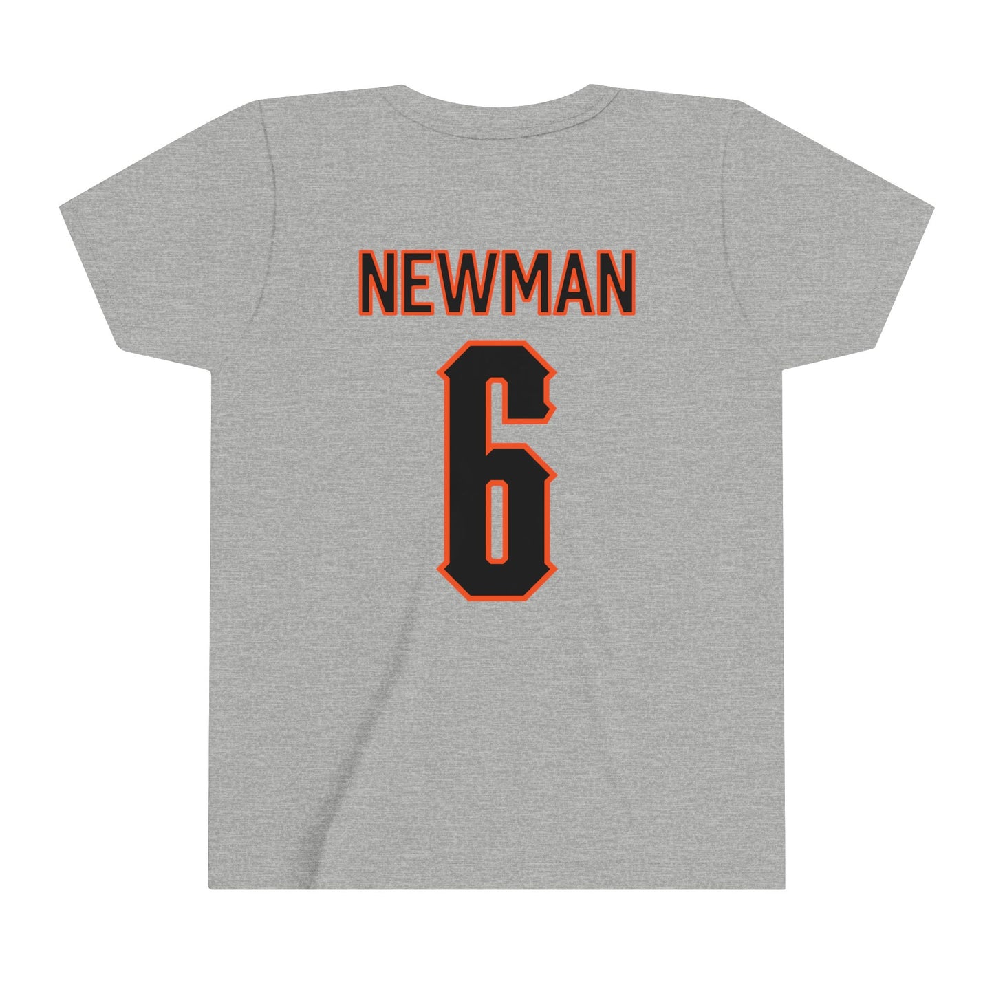 Youth Brandon Newman #6 Cursive Cowboys T-Shirt