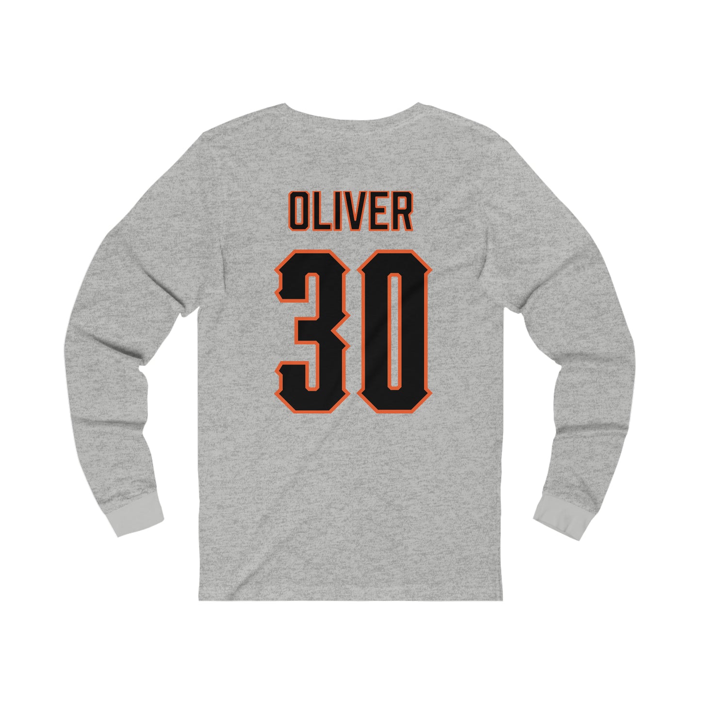 Collin Oliver  #30 Cursive Cowboys Long Sleeve T-Shirt