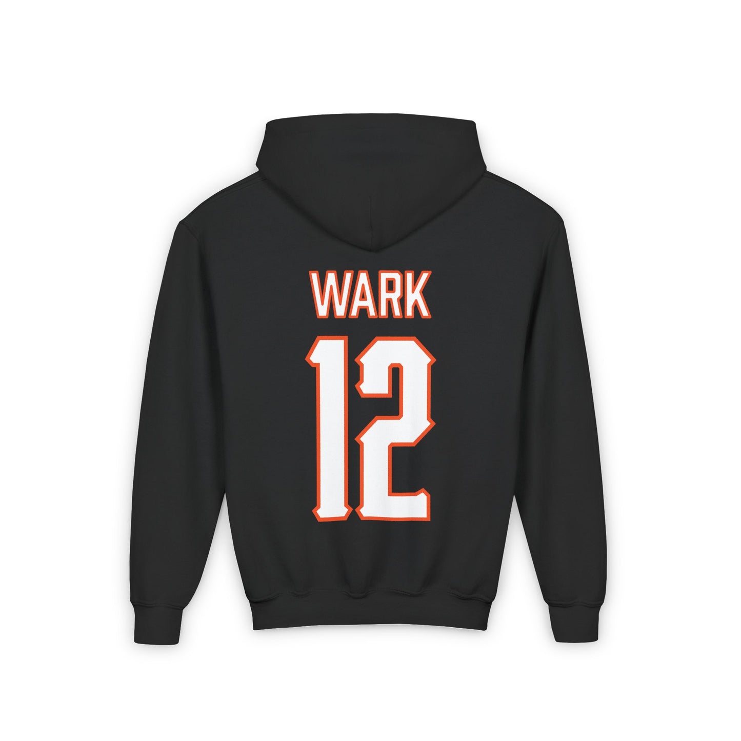 Youth Micaela Wark #12 Cursive Cowgirls Hoodie