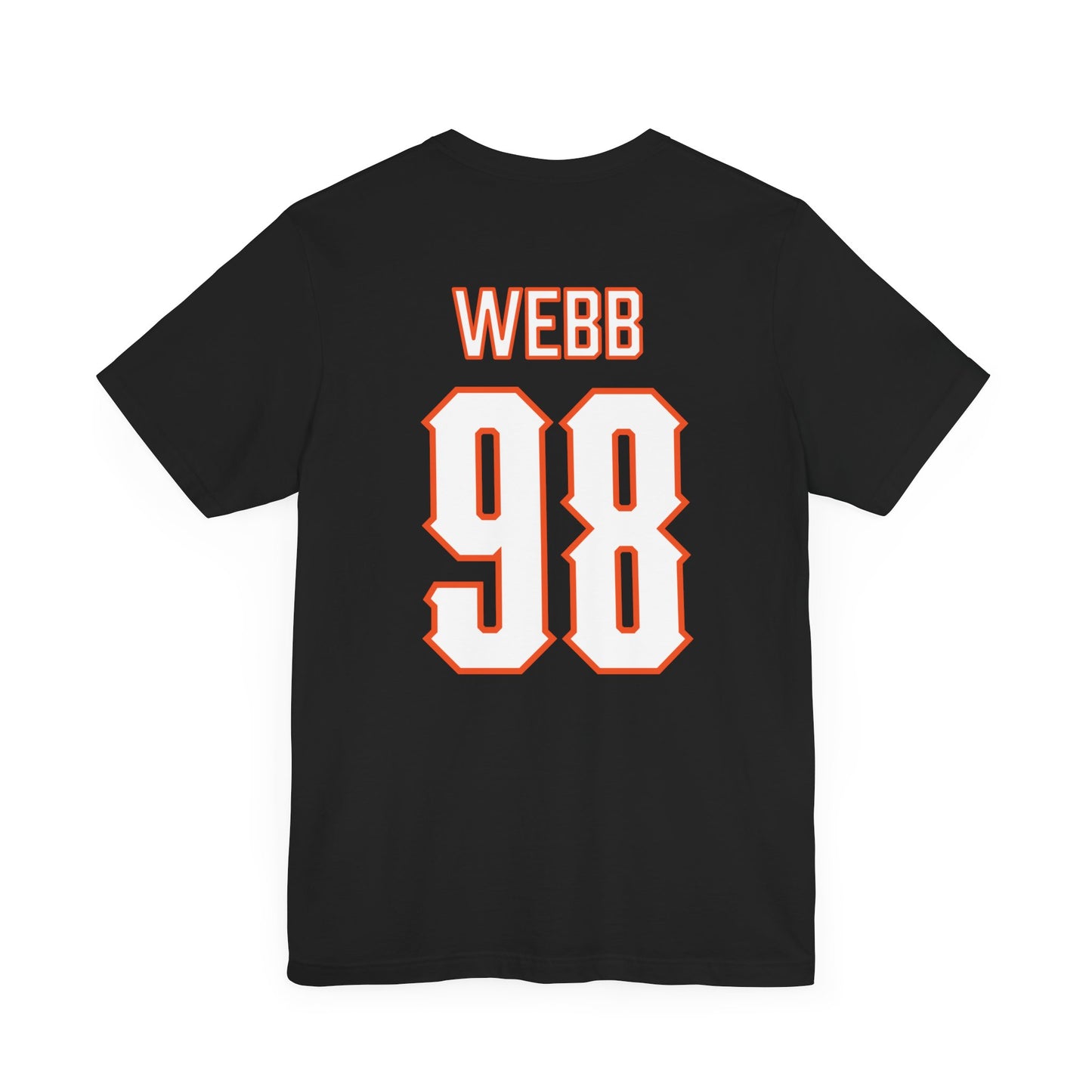 Luke Webb #98 Cursive Cowboys T-Shirt