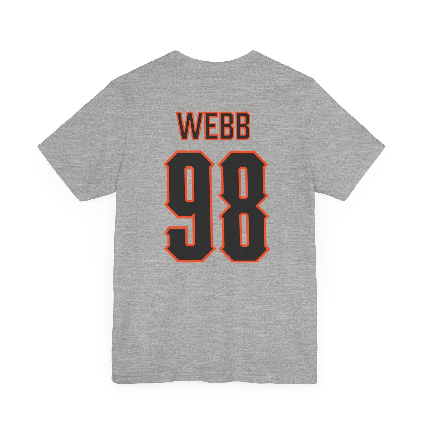 Luke Webb #98 Cursive Cowboys T-Shirt