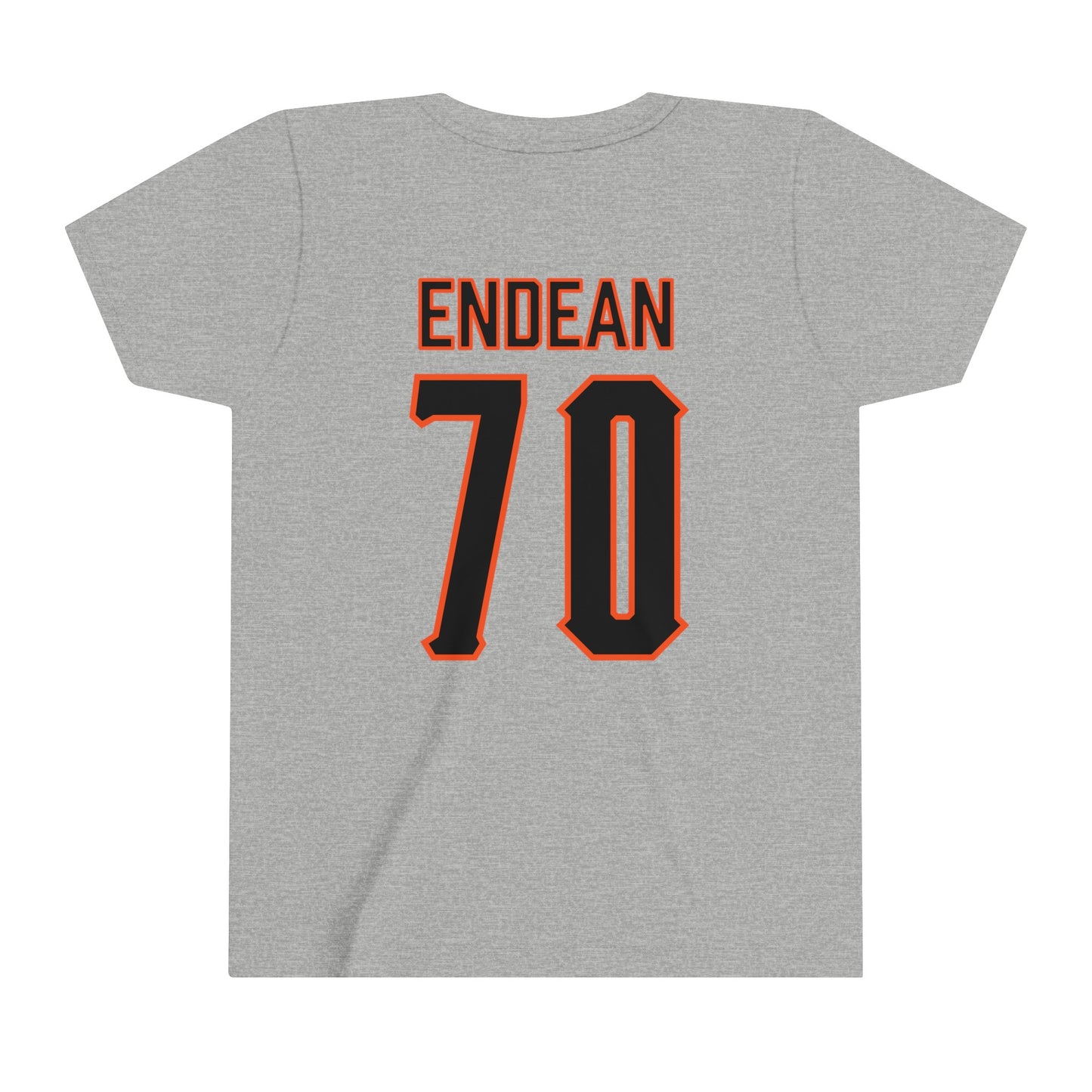 Youth Jack Endean #70 Cursive Cowboys T-Shirt