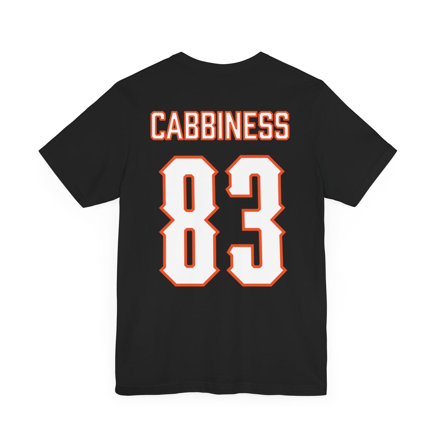 Cale Cabbiness #83 Cursive Cowboys T-Shirt