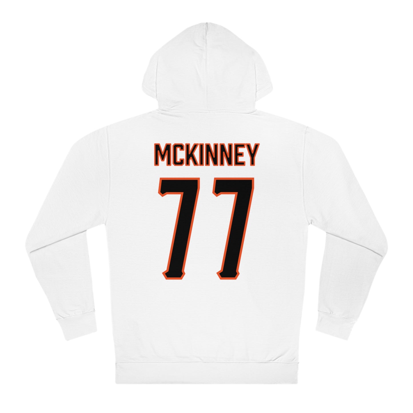 Noah McKinney #77 Cursive Cowboys Hoodie