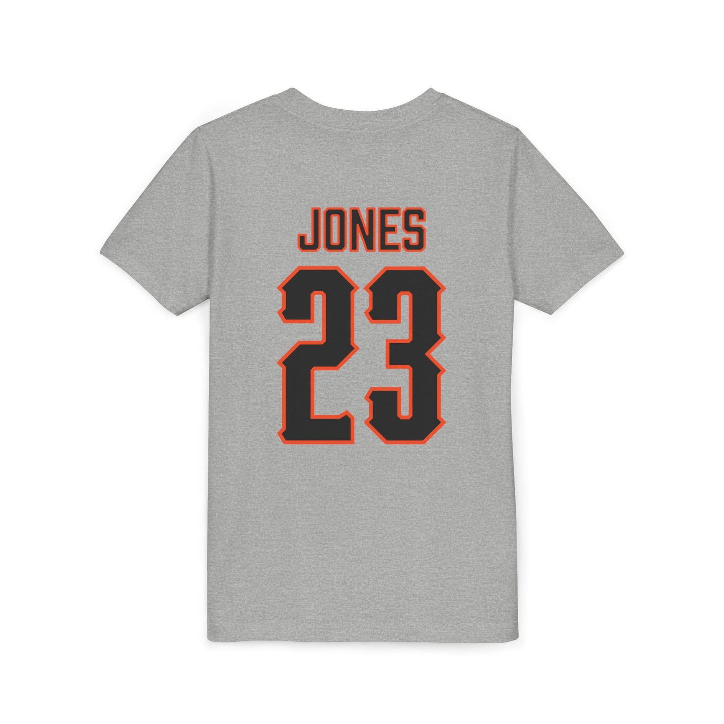 Youth Jayson Jones #23 Cursive Cowboys T-Shirt