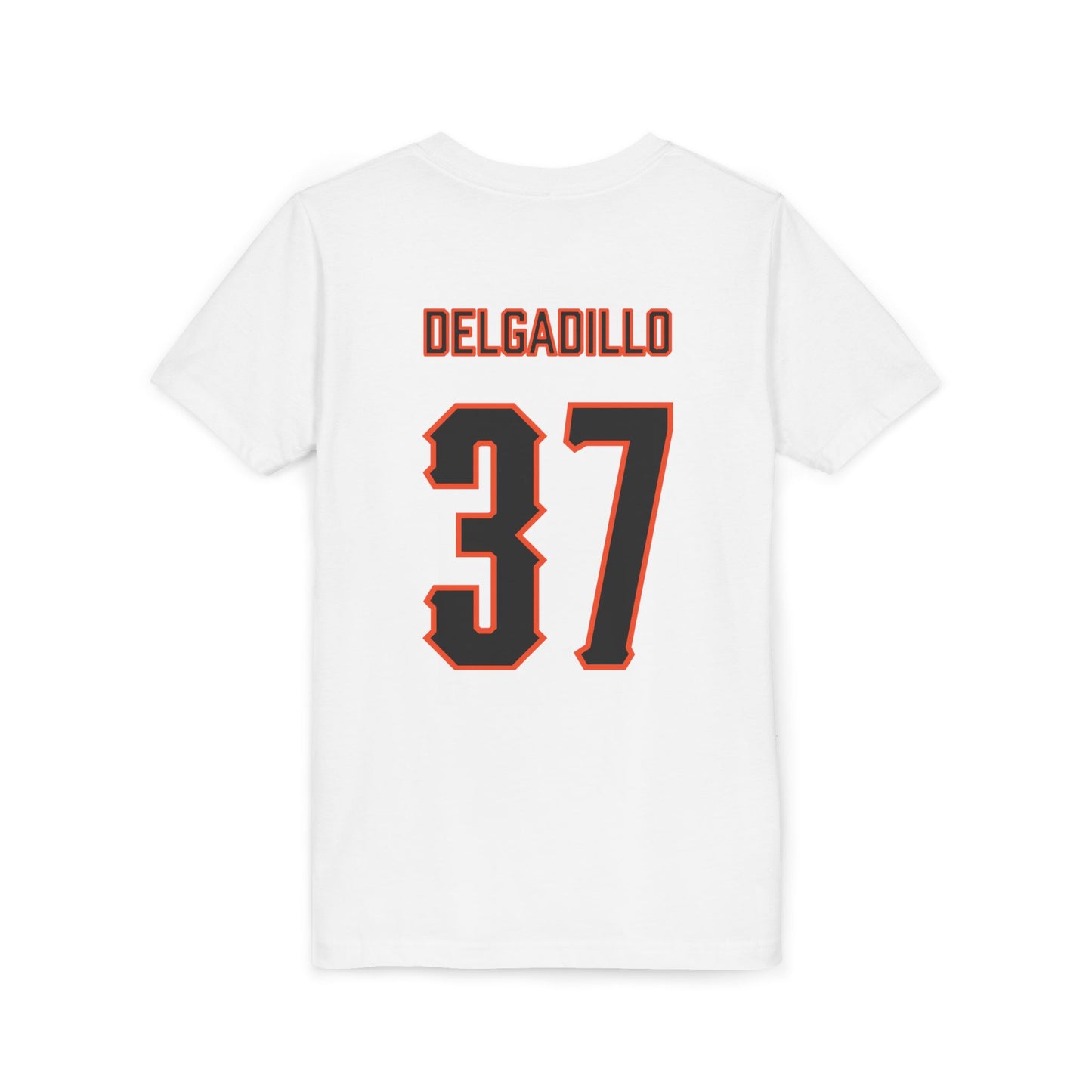 Youth Megan Delgadillo #37 Cursive Cowgirls T-Shirt