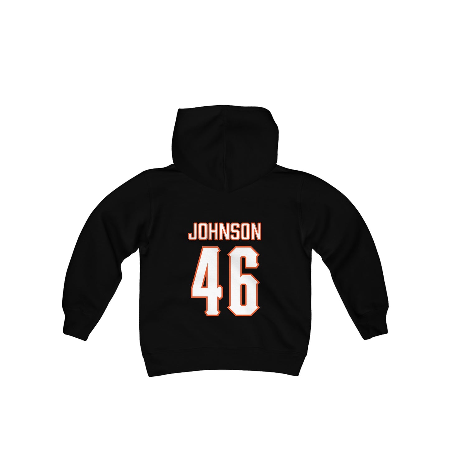 Youth Temerrick Johnson #46 Cursive Cowboys Hoodie