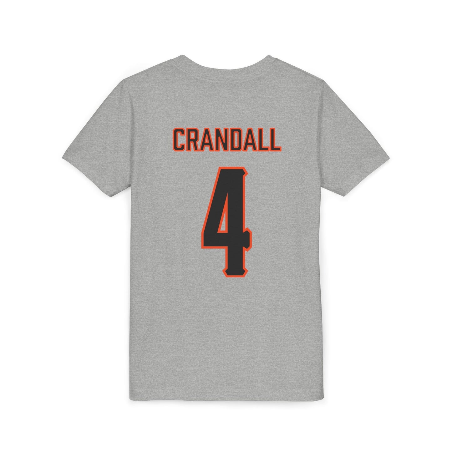 Youth RyLee Crandall #4 Cursive Cowgirls T-Shirt