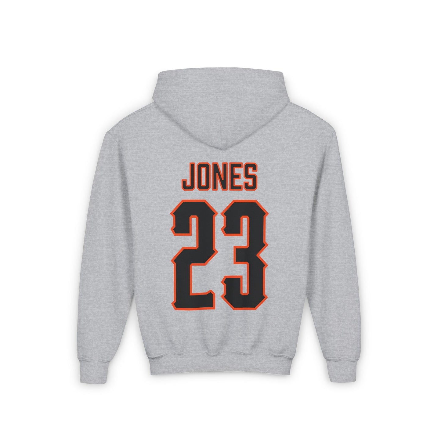 Youth Jayson Jones #23 Cursive Cowboys Hoodie