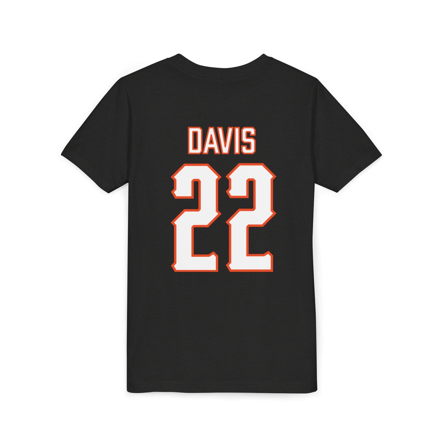 Youth Gabe Davis #22 Cursive Cowboys T-Shirt