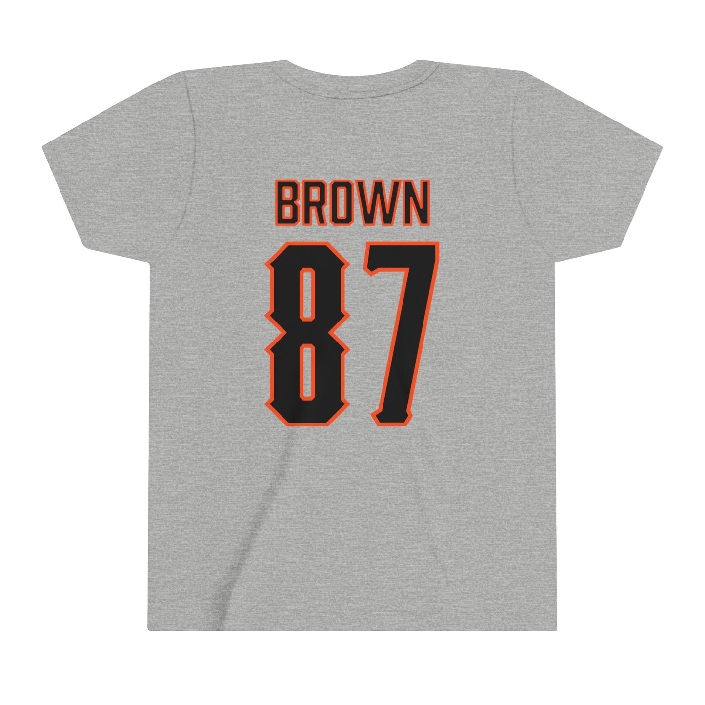 Youth DeSean Brown #87 Cursive Cowboys T-Shirt