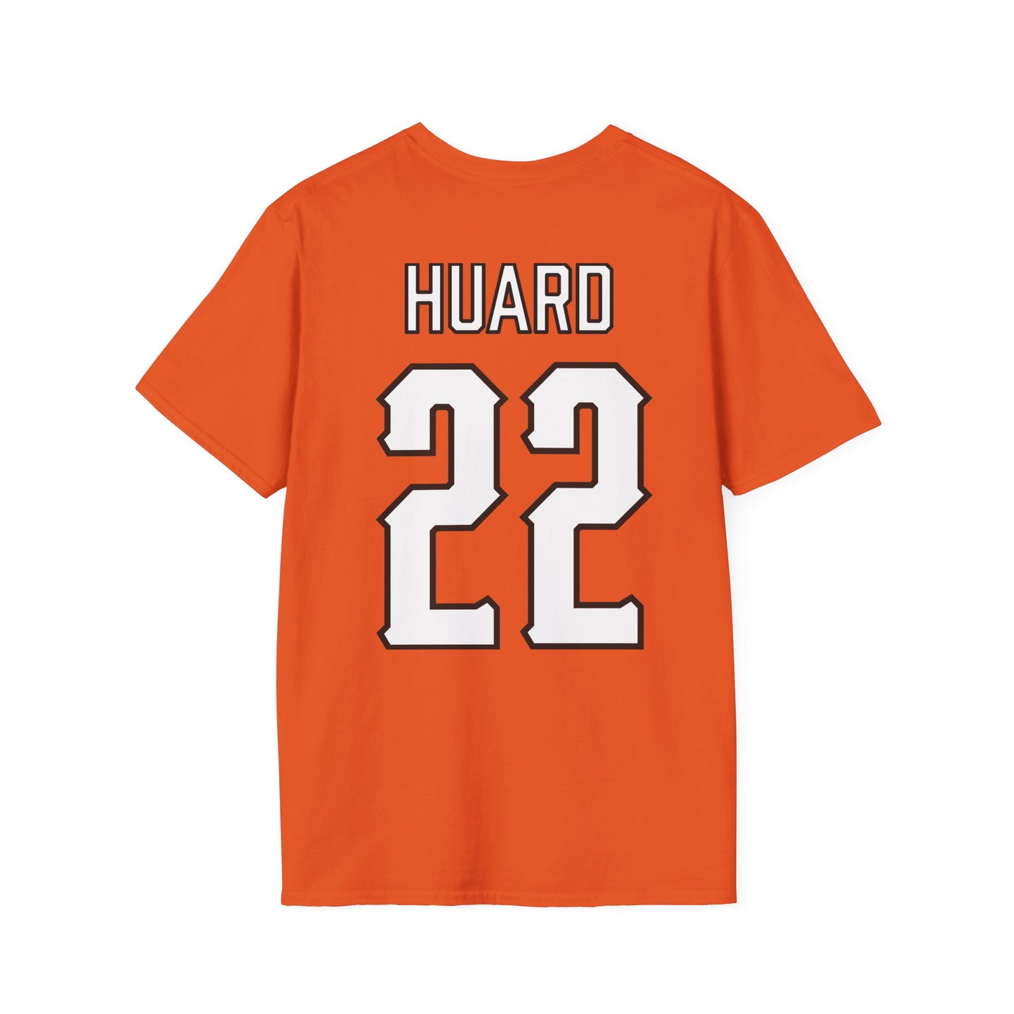 Macey Huard #22 Orange Pokes T-Shirt