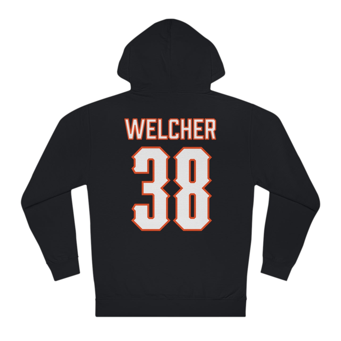 Kade Welcher #38 Cursive Cowboys Hoodie