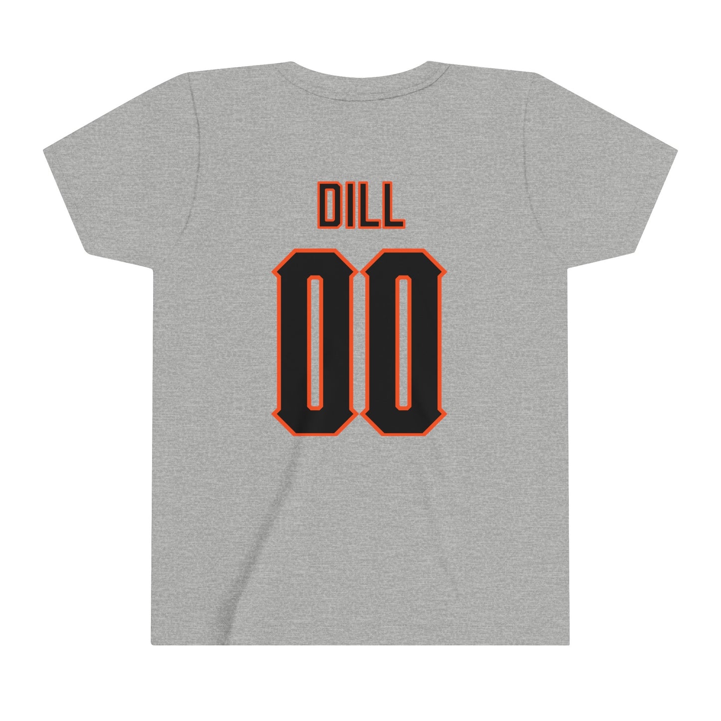 Youth Caroline Dill #0 Cursive Cowgirls T-Shirt