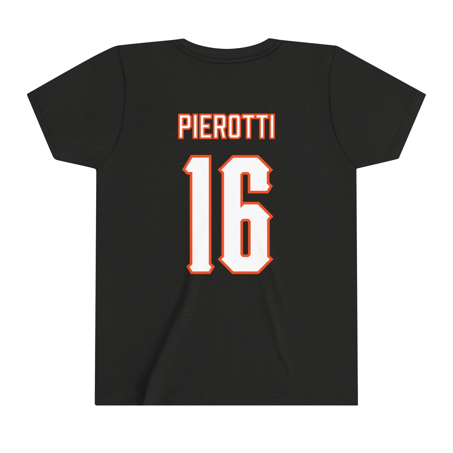 Youth Bella Pierotti #16 Cursive Cowgirls T-Shirt