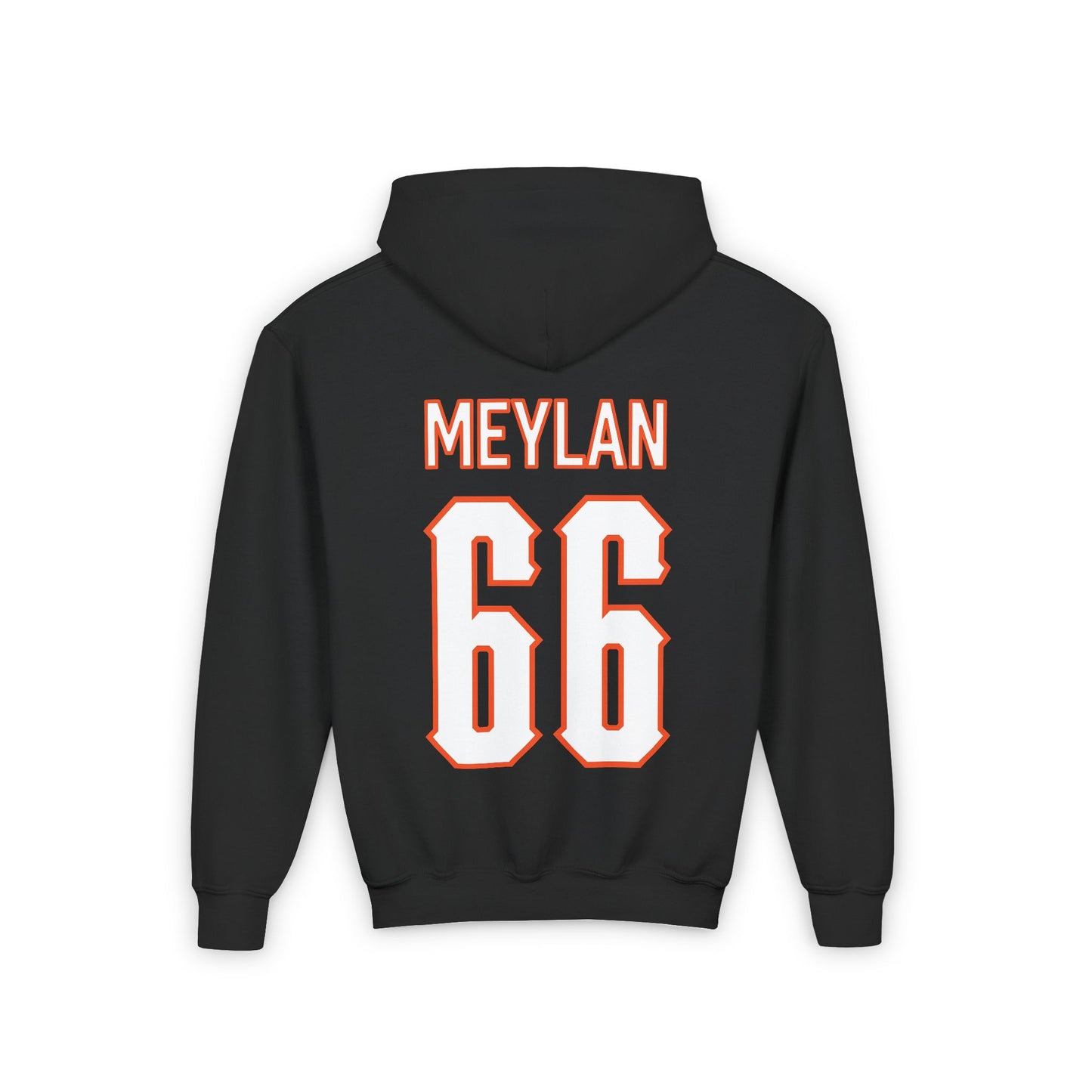 Youth Ruby Meylan #66 Cursive Cowgirls Hoodie