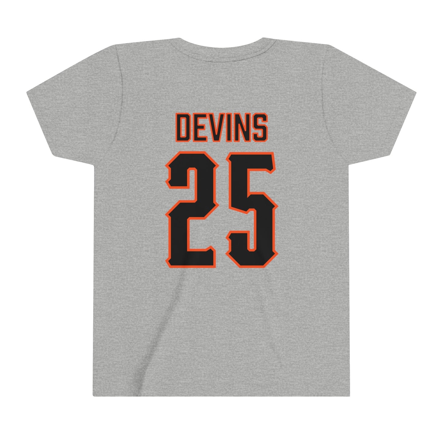 Youth Hudson Devins #25 Cursive Cowboys T-Shirt