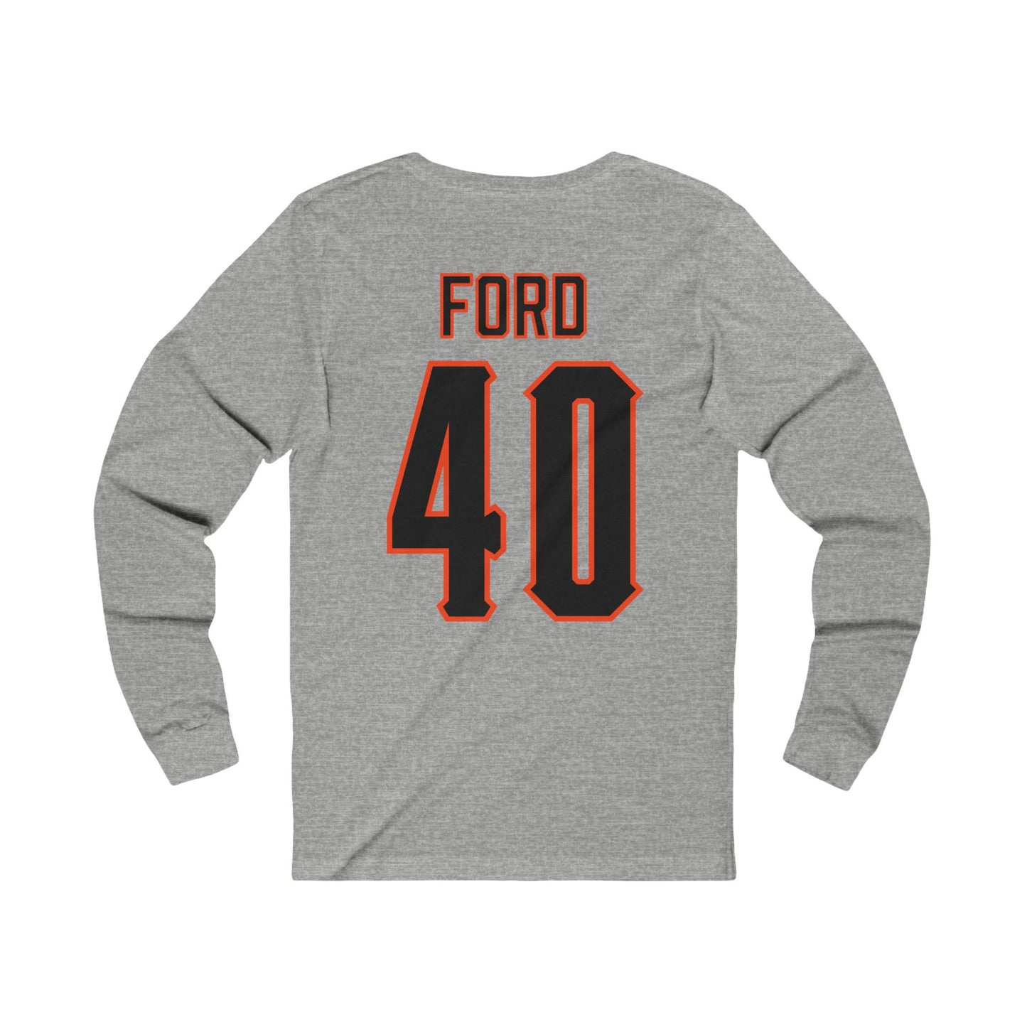 Josh Ford #40 Cursive Cowboys Long Sleeve