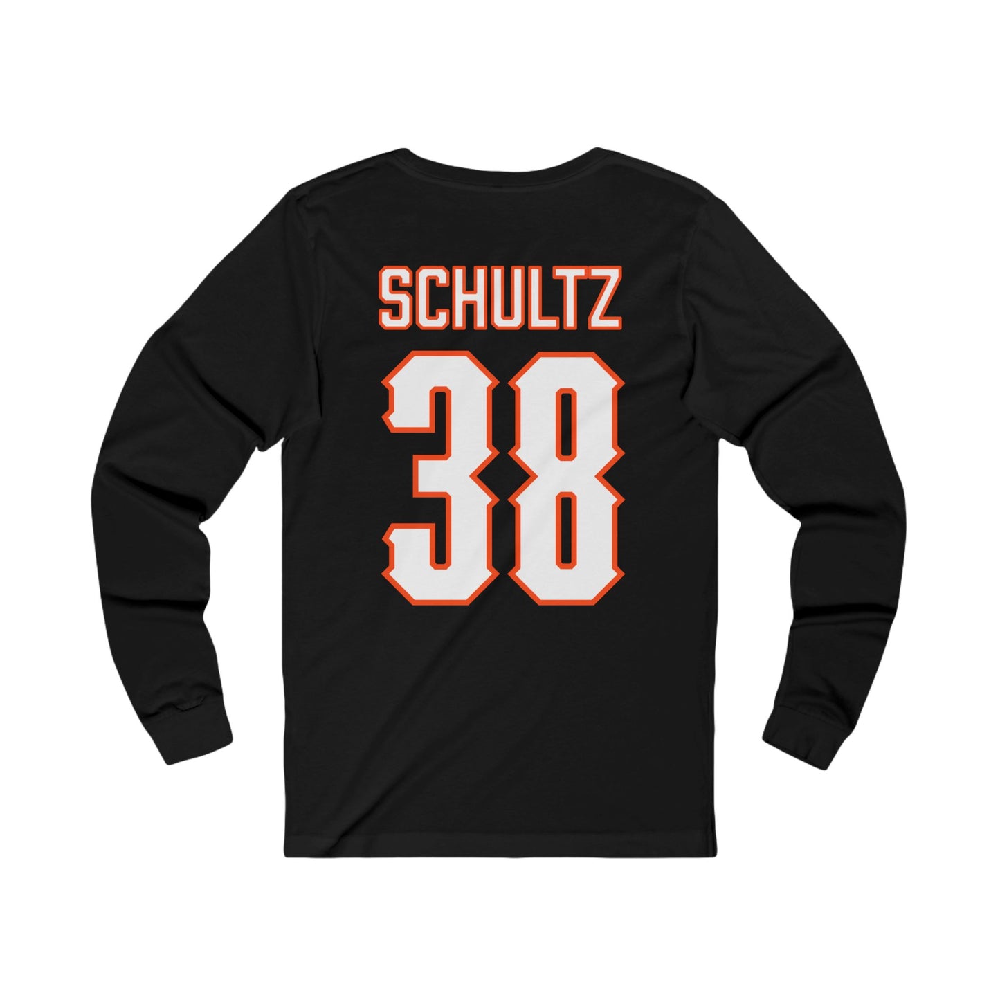 Jake Schultz #38 Cursive Cowboys Long Sleeve