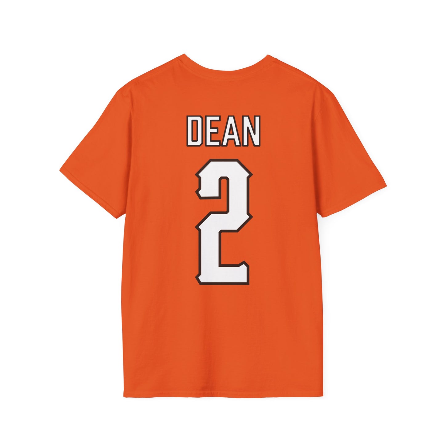 Arturo Dean #2 Orange Cursive Cowboys T-Shirt