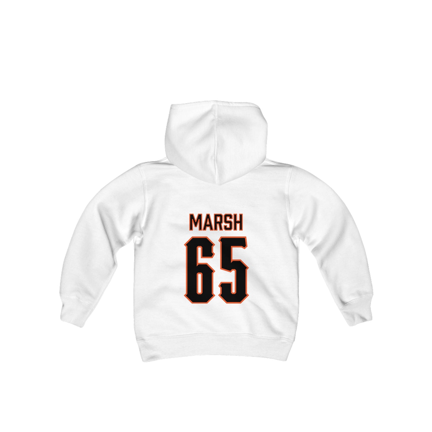 Youth Hilton Marsh #65 Cursive Cowboys Hoodie