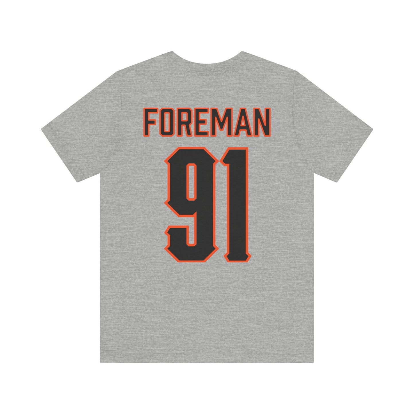 Jaedon Foreman #91 Cursive Cowboys T-Shirt