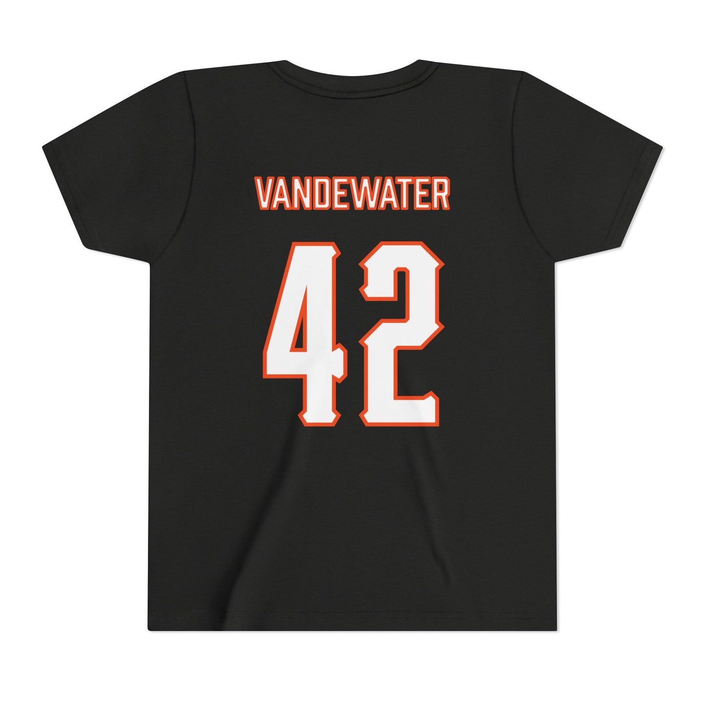 Youth Tara Vandewater #42 Cursive Cowgirls T-Shirt