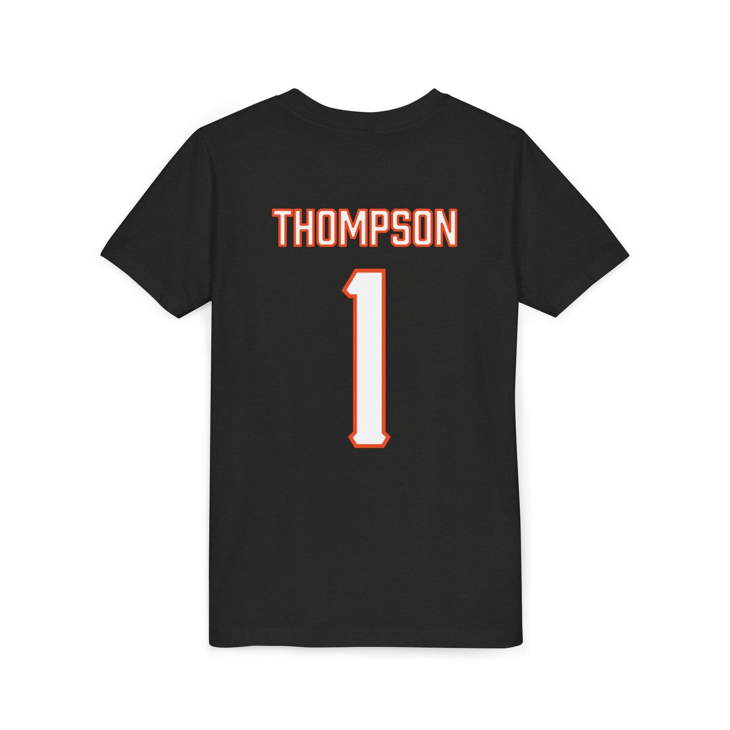 Youth Brock Thompson #1 Cursive Cowboys T-Shirt