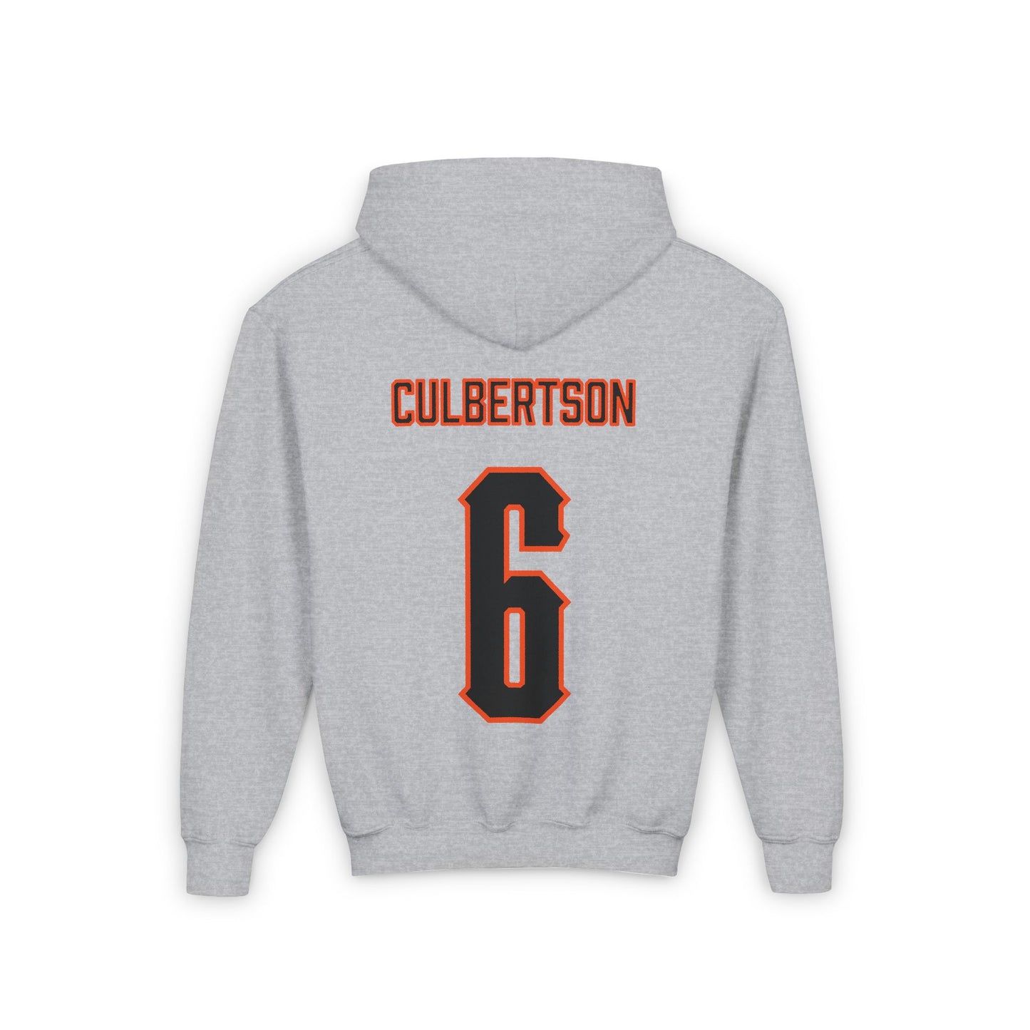 Youth Drew Culbertson #6 Cursive Cowboys Hoodie