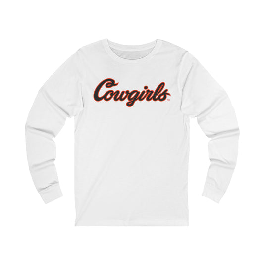 Rachael Hathoot #1 Cursive Cowgirls Long Sleeve