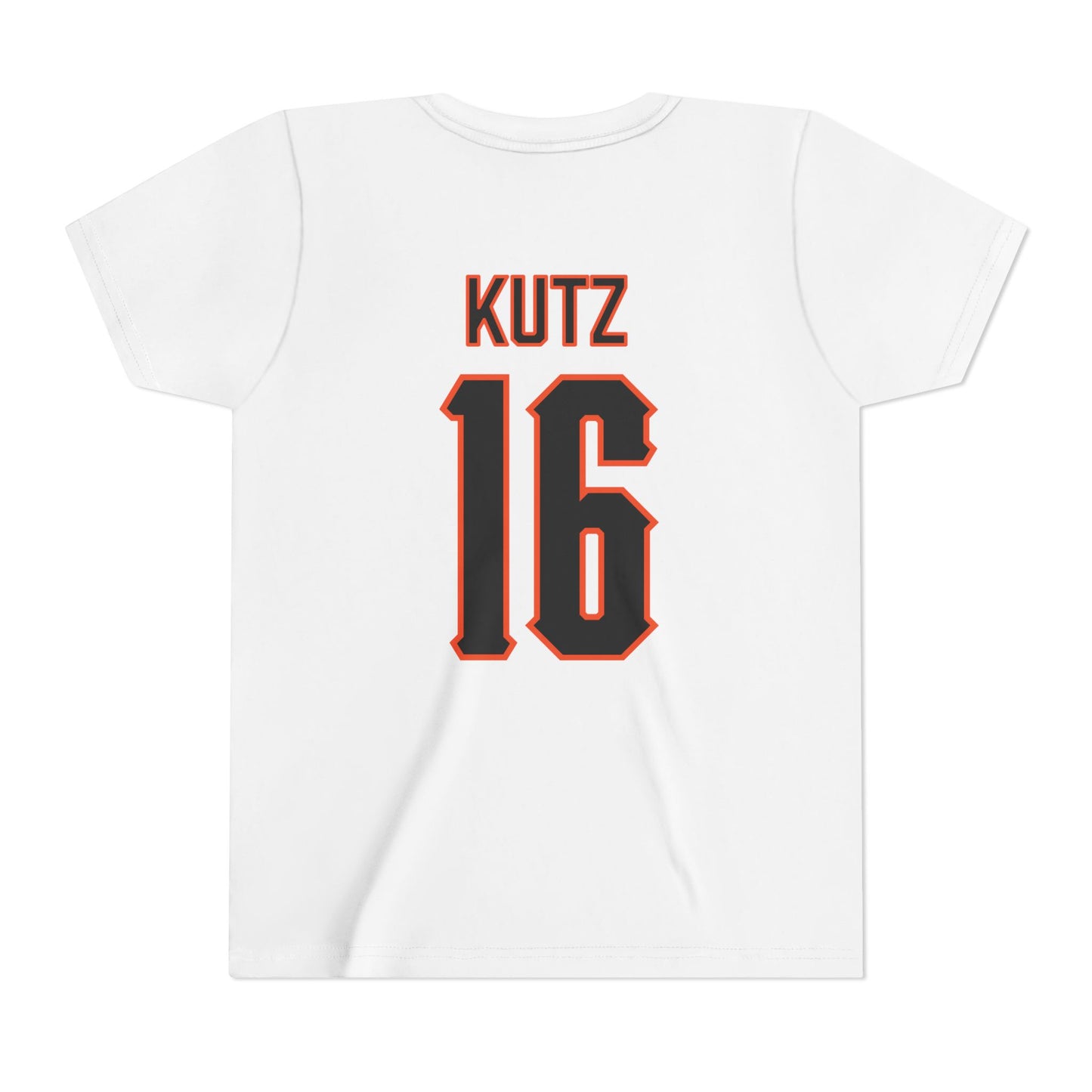 Youth Katie Kutz #16 Cursive Cowgirls T-Shirt