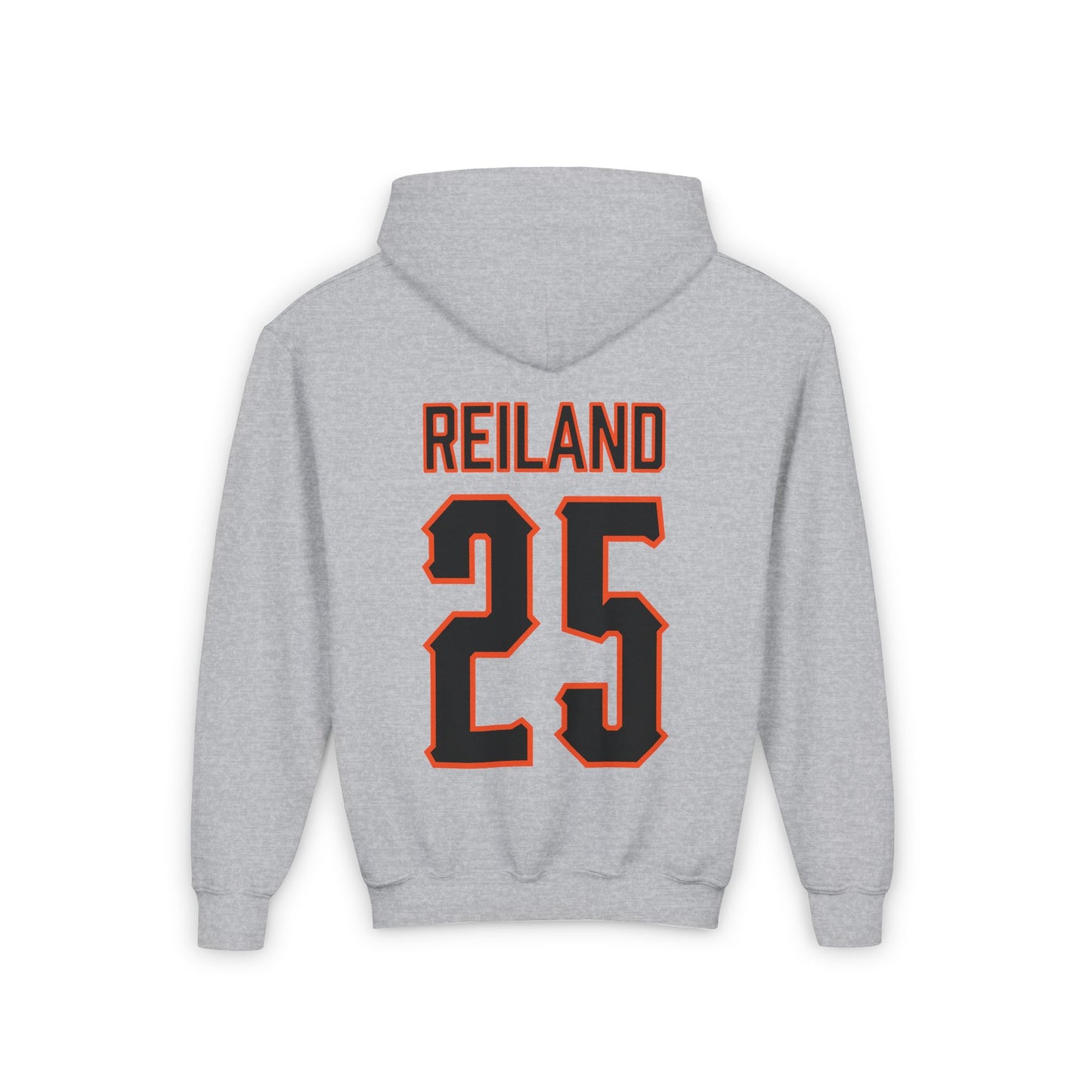 Youth Ben Reiland #25 Cursive Cowboys Hoodie