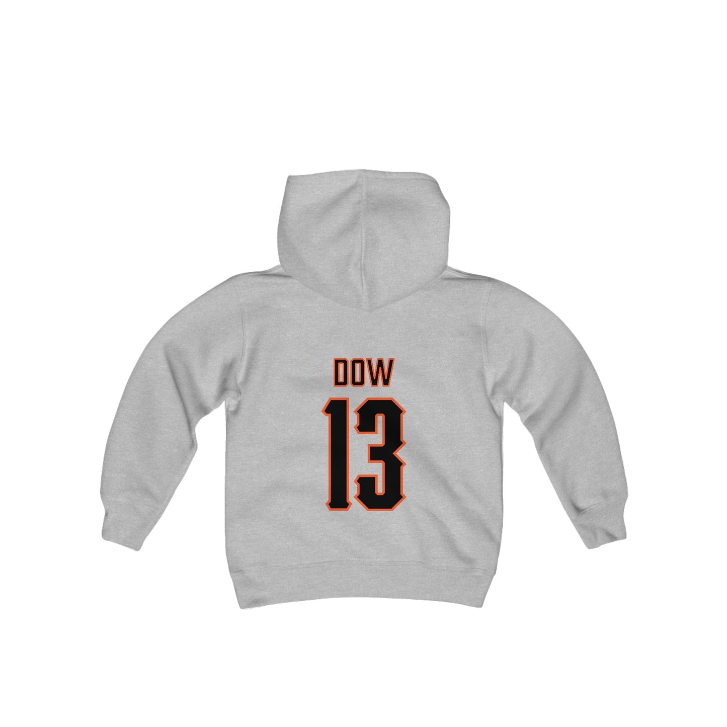 Youth Connor Dow #13 Cursive Cowboys Hoodie