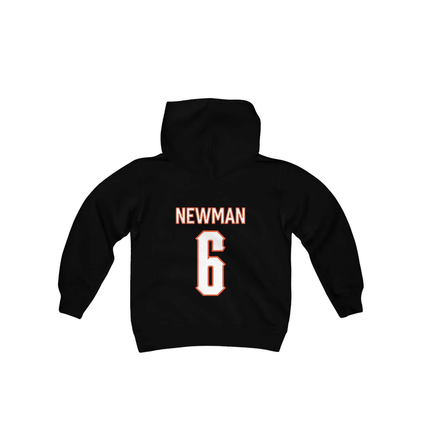 Youth Brandon Newman #6 Cursive Cowboys Hoodie