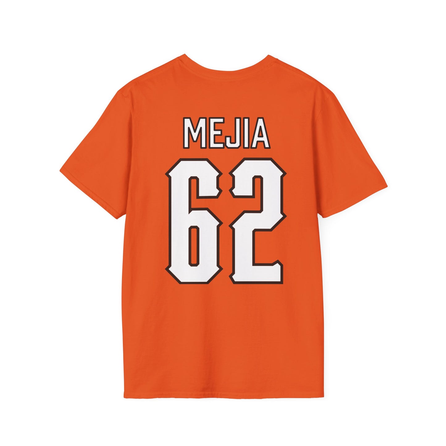 Jamison Mejia #62 Orange Pokes T-Shirt