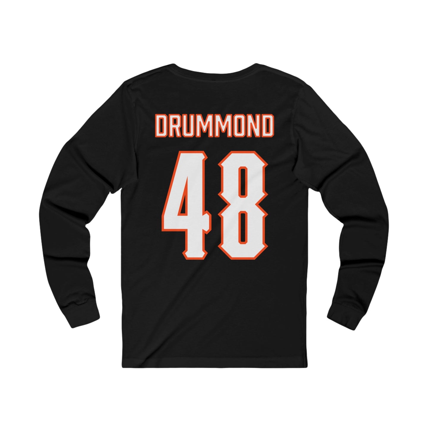 Bryce Drummond #48 Cursive Cowboys Long Sleeve