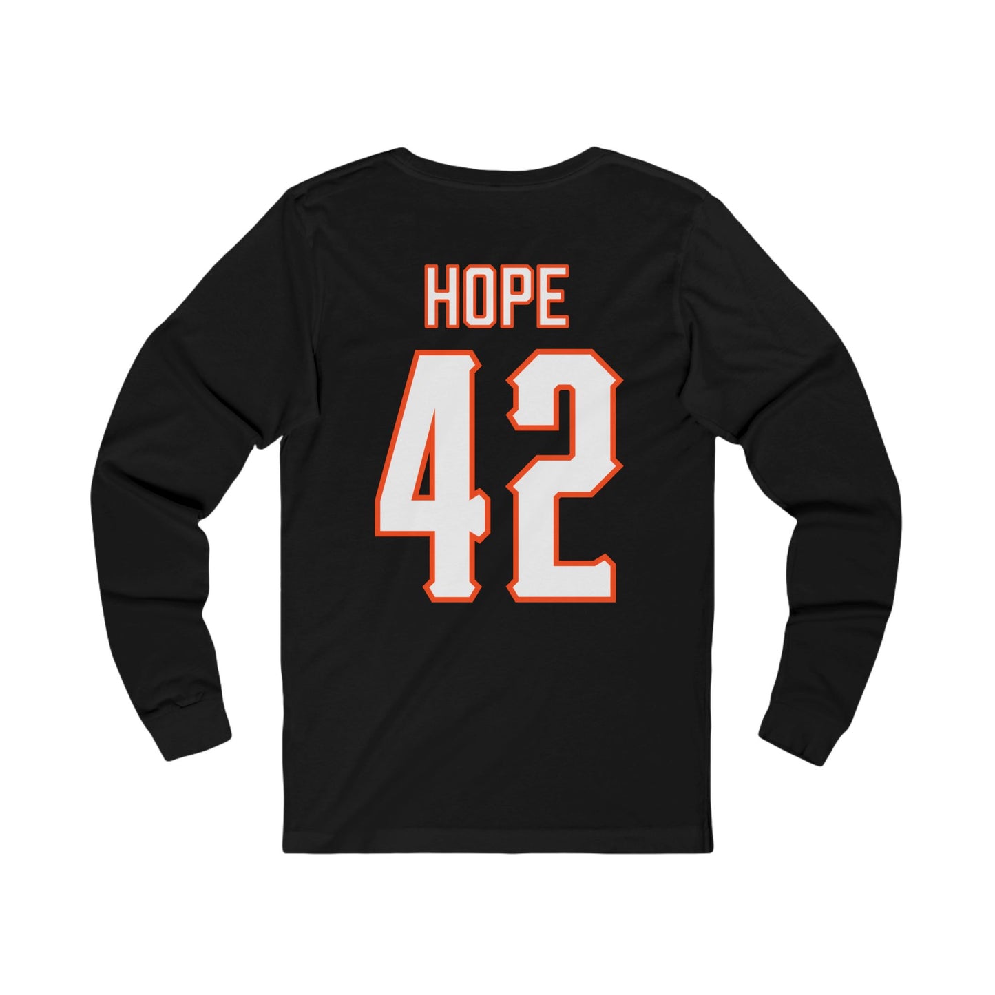 Jett Hope #42 Cursive Cowboys Long Sleeve