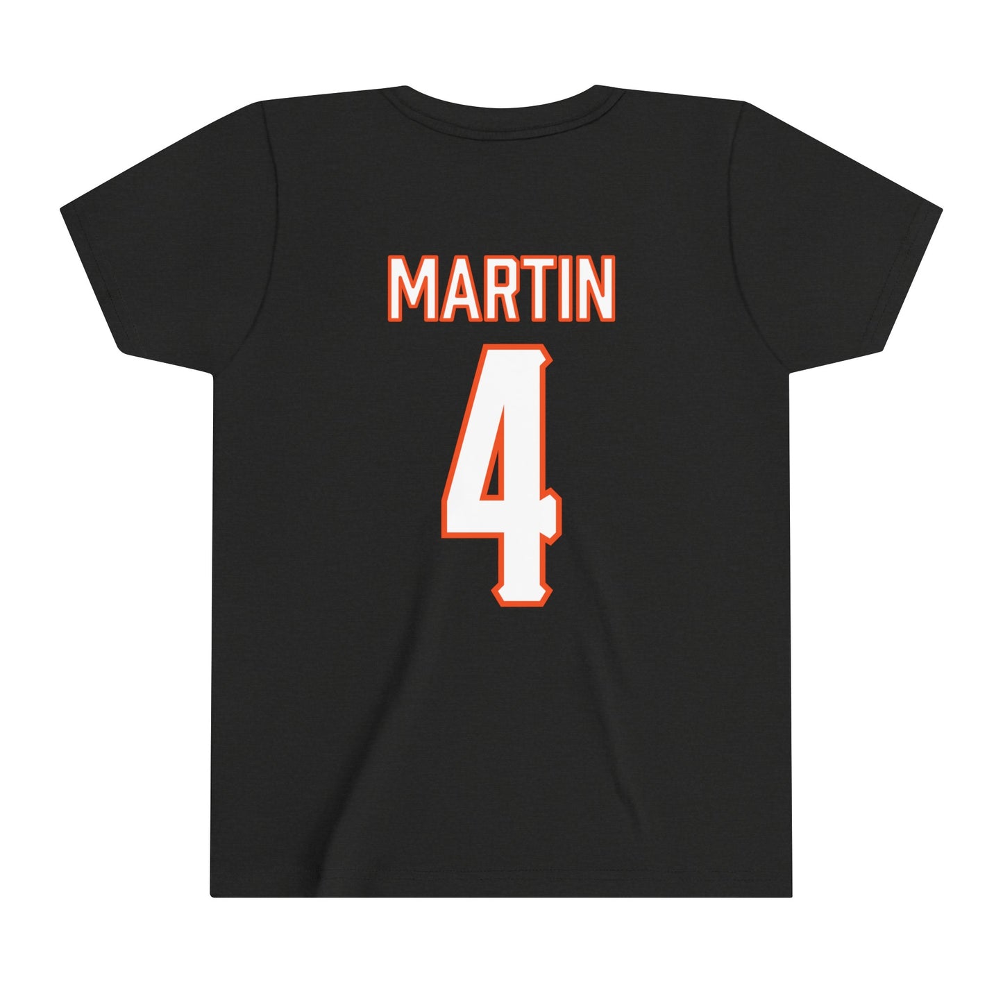 Youth Nick Martin #4 Cursive Cowboys T-Shirt