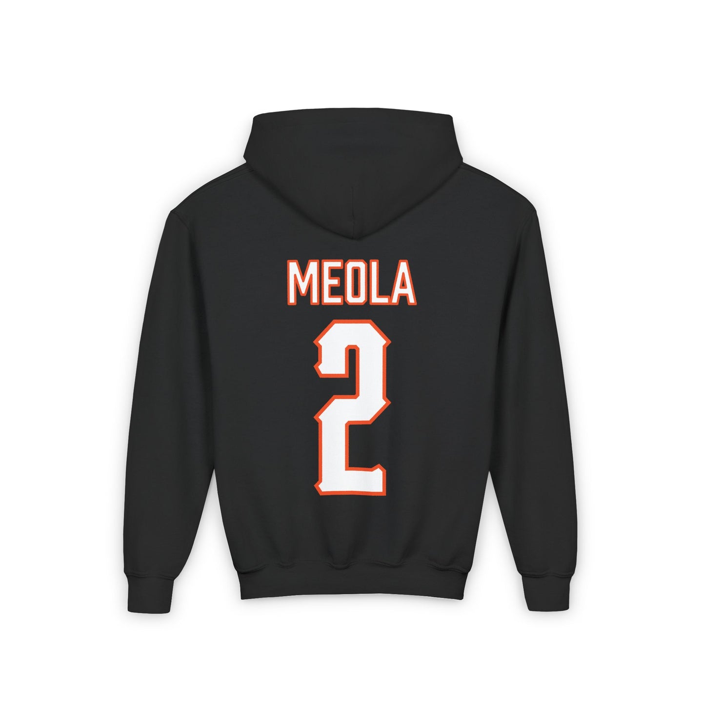 Youth Aidan Meola #2 Cursive Cowboys Hoodie