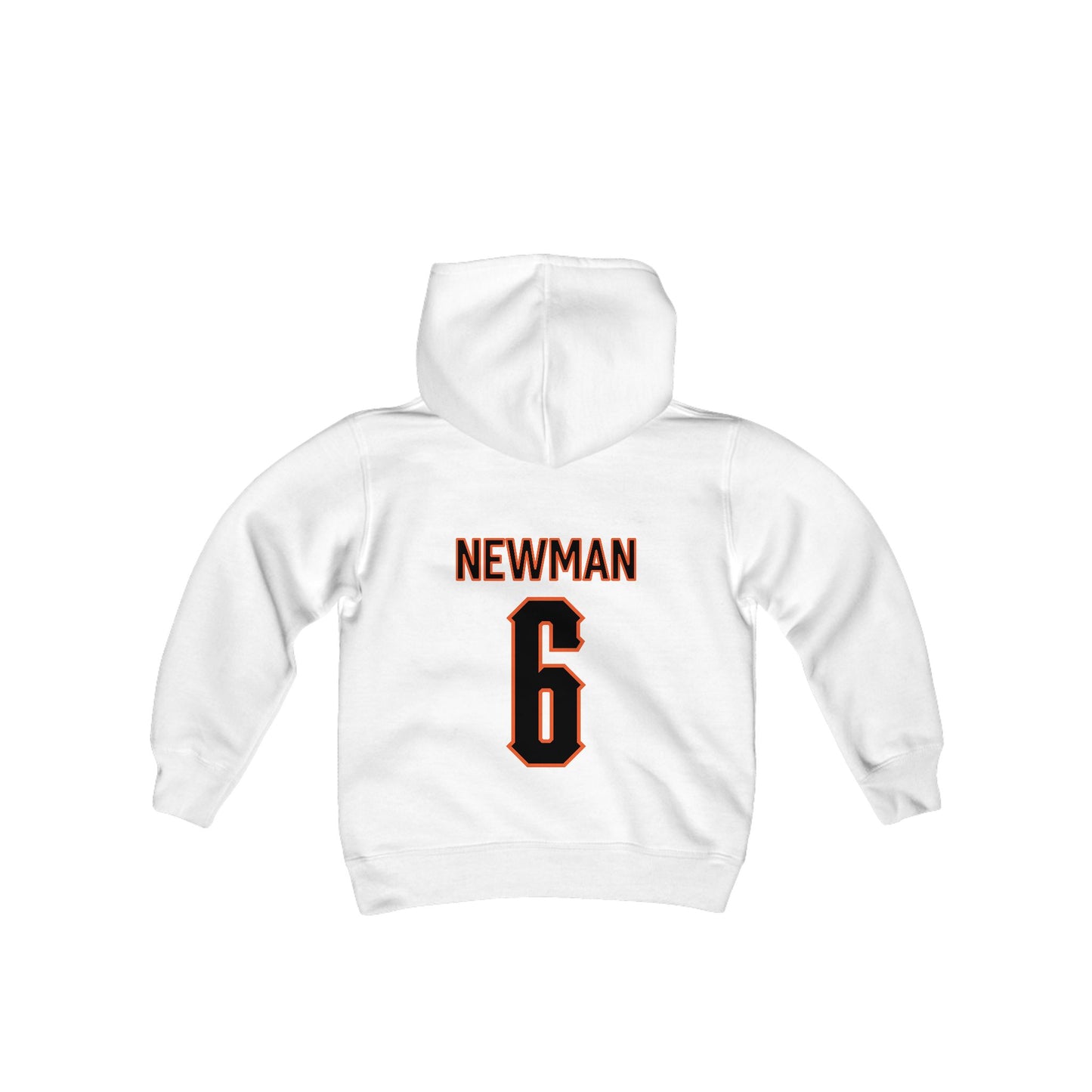 Youth Brandon Newman #6 Cursive Cowboys Hoodie