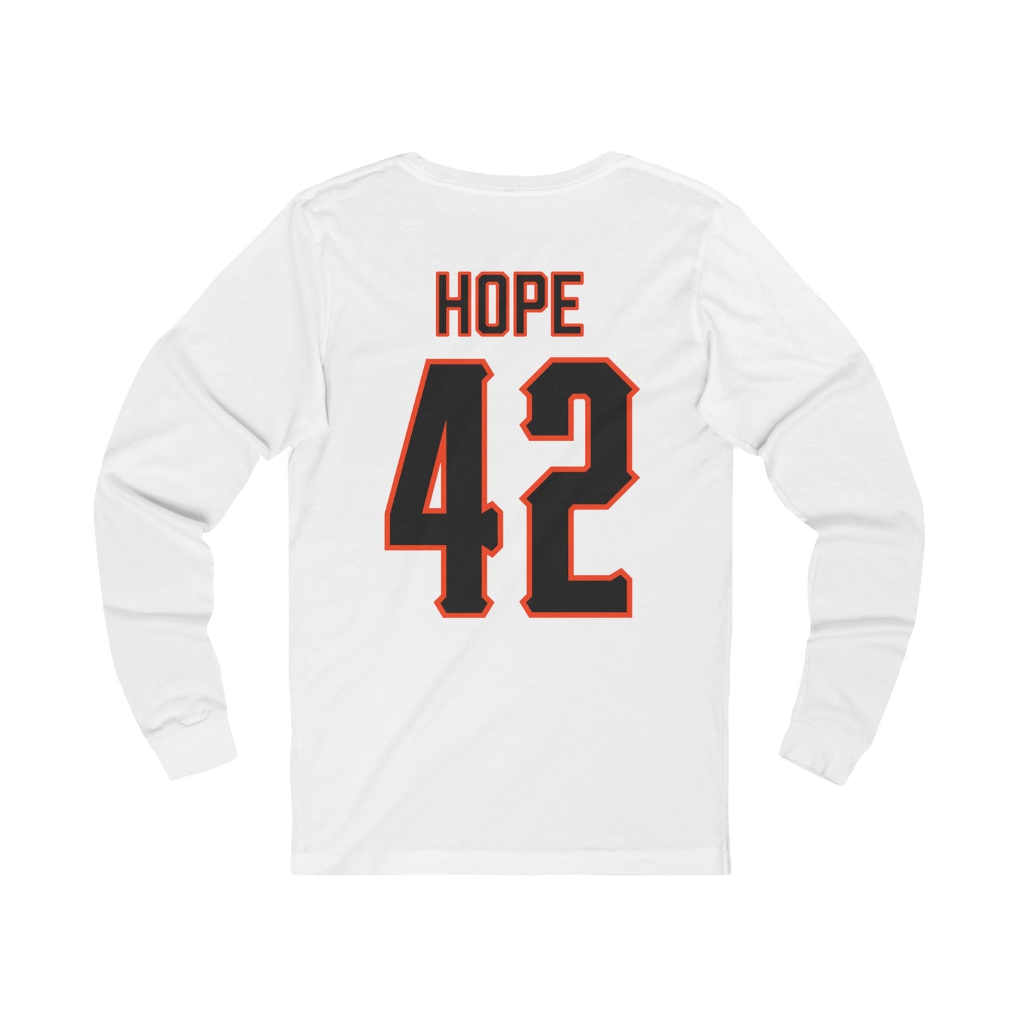 Jett Hope #42 Cursive Cowboys Long Sleeve