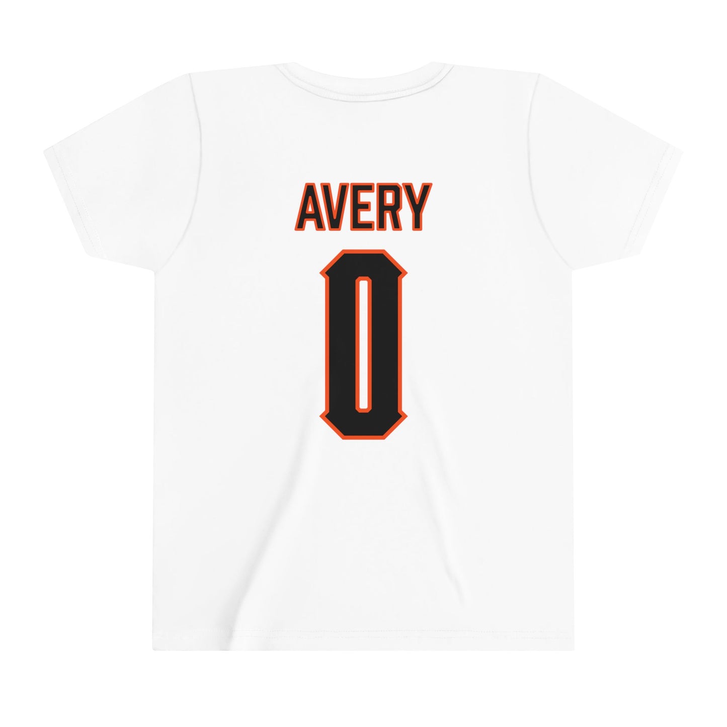 Youth Marchelus Avery #0 Cursive Cowboys T-Shirt