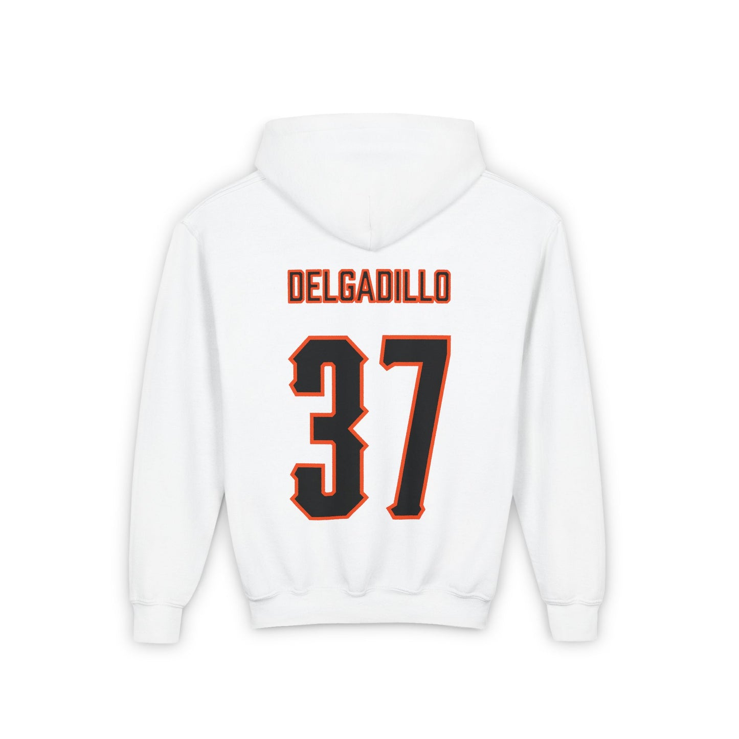 Youth Megan Delgadillo #37 Cursive Cowgirls Hoodie