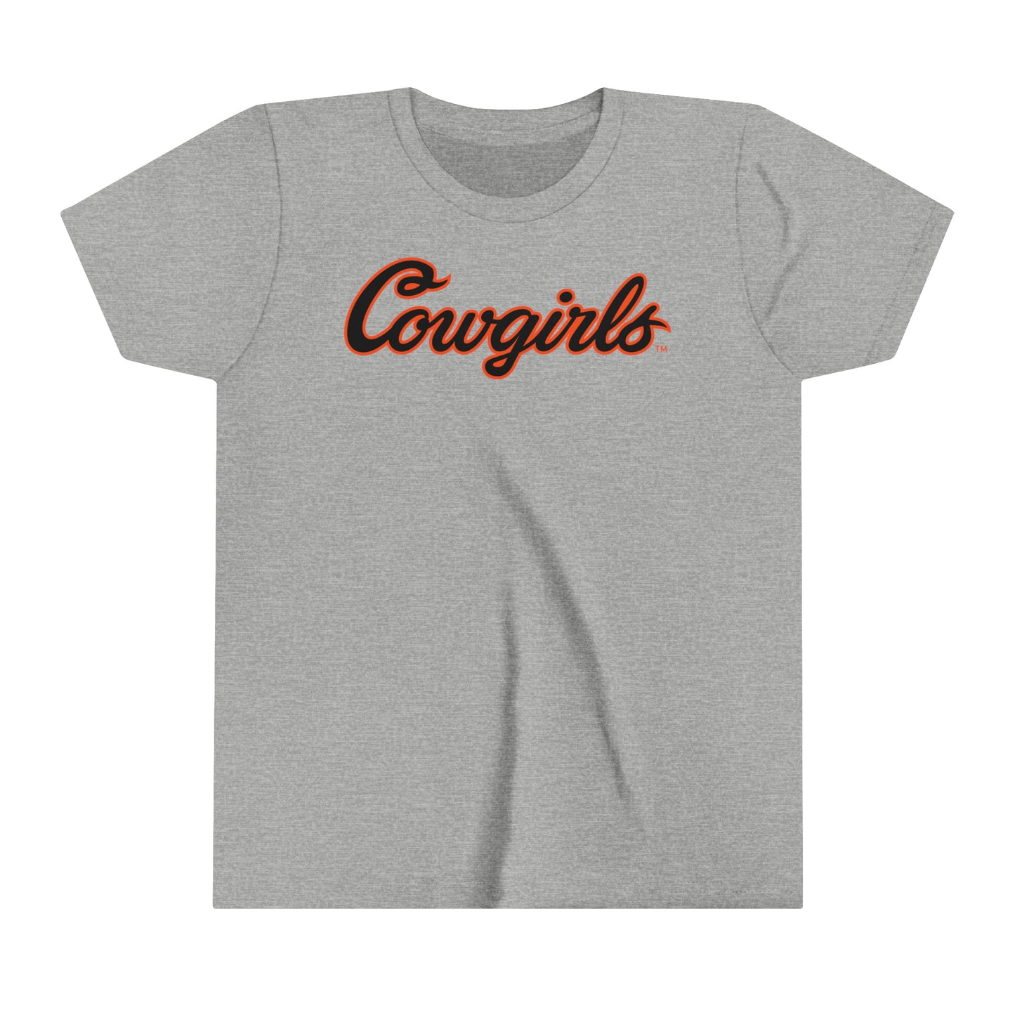 Quincy Noble #0 Cursive Cowgirls Youth T-Shirt