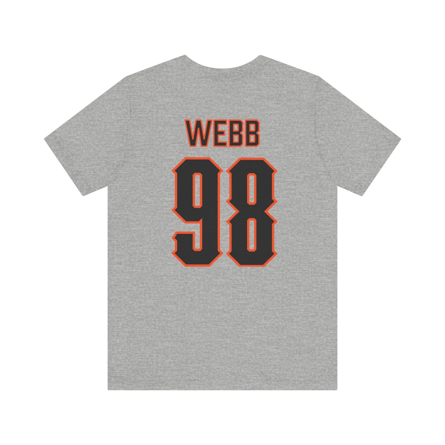 Luke Webb #98 Cursive Cowboys T-Shirt