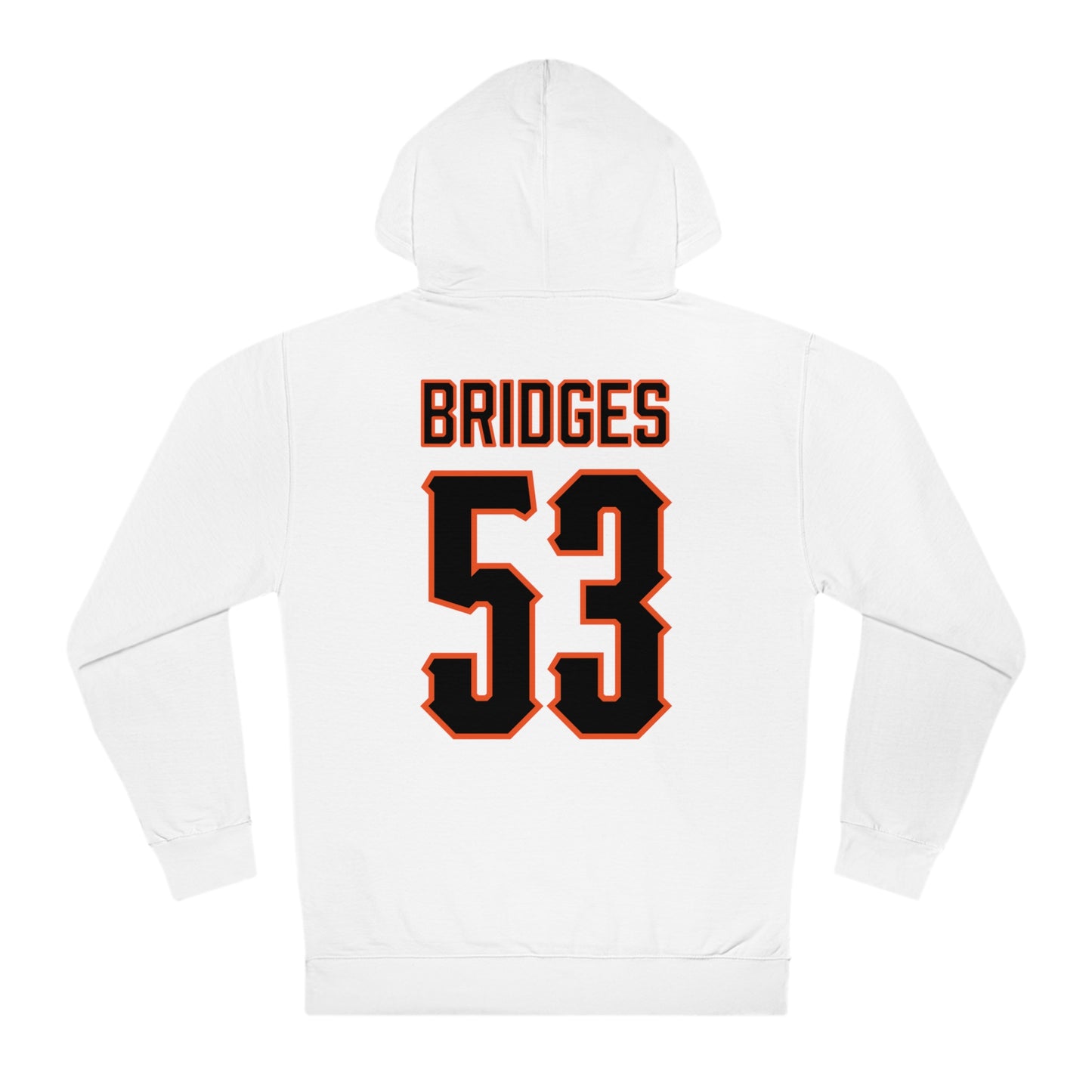 Bowen Bridges #53 Cursive Cowboys Hoodie